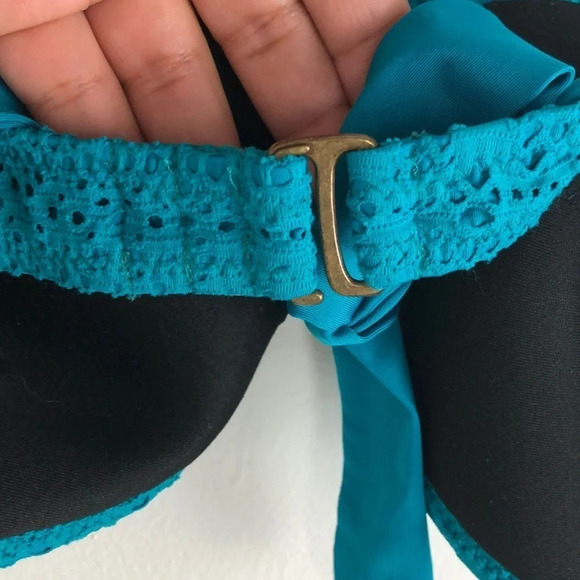 NEW BECCA By Rebecca Virtue Top L Bottom M Swimwear - Picture 11 of 14